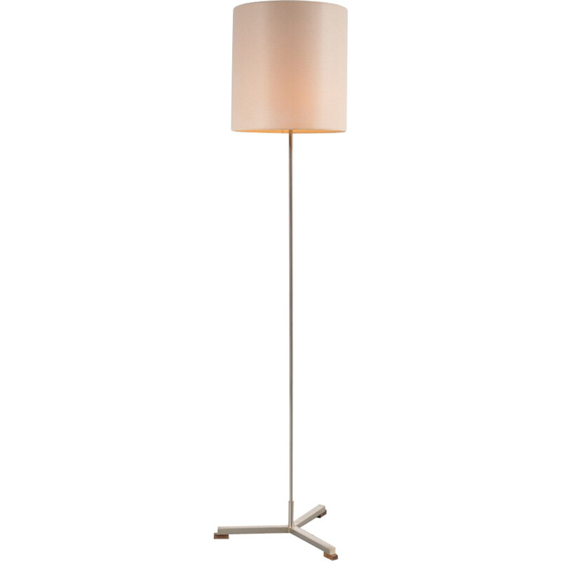 Vintage rose dutch floor lamp in metal - 1960s 