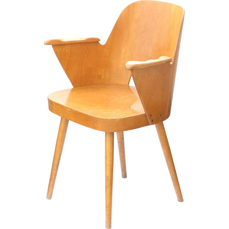 Vintage armchair by Oswald Haerdtl for TON - 1960s