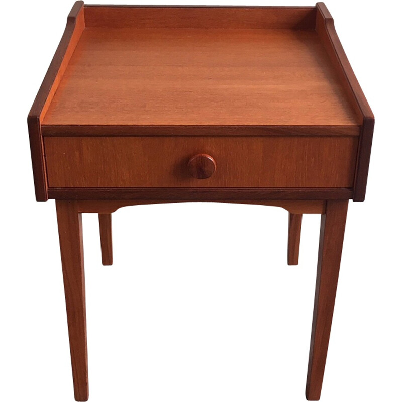 Danish teak Vintage bedside table - 1960s