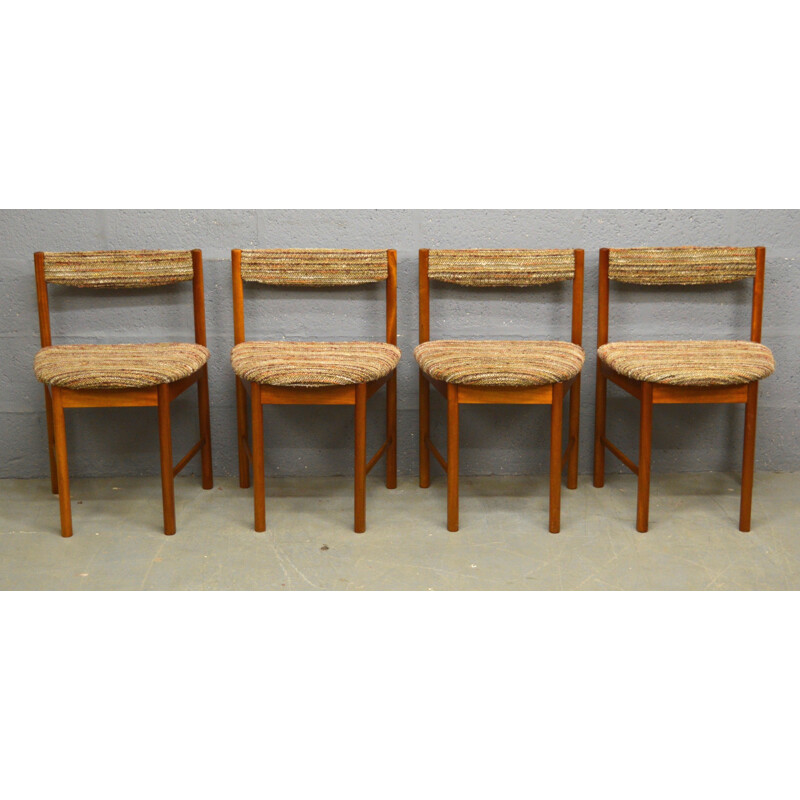 Vintage Teak table with 4 chairs by McIntosh - 1970s