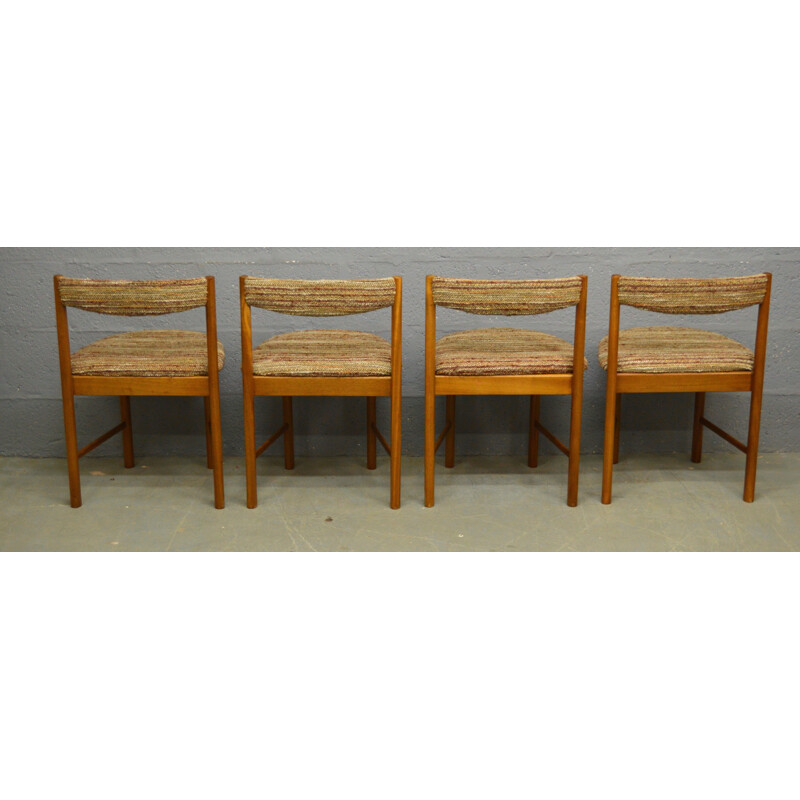 Vintage Teak table with 4 chairs by McIntosh - 1970s