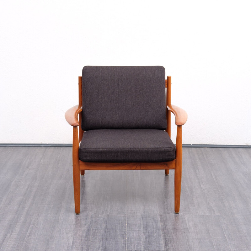 Fauteuil vintage par Grete Jalk pour France & Son - 1960