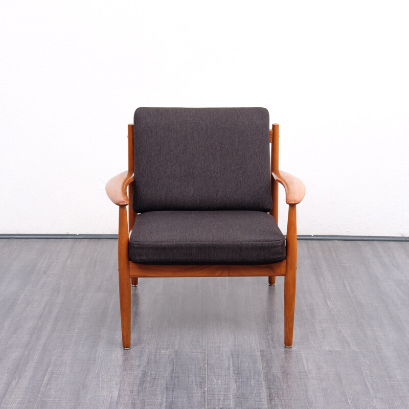 Vintage Danish armchair by Grete Jalk for France & Son - 1960s