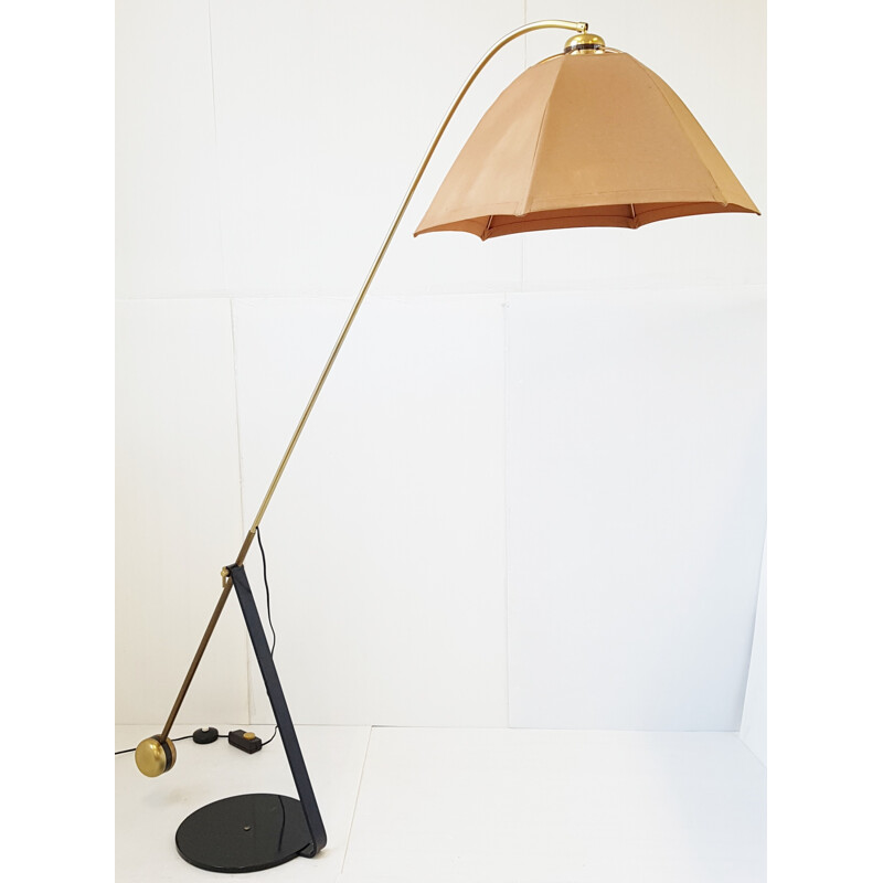 Vintage floor lamp with pendulum - 1970s