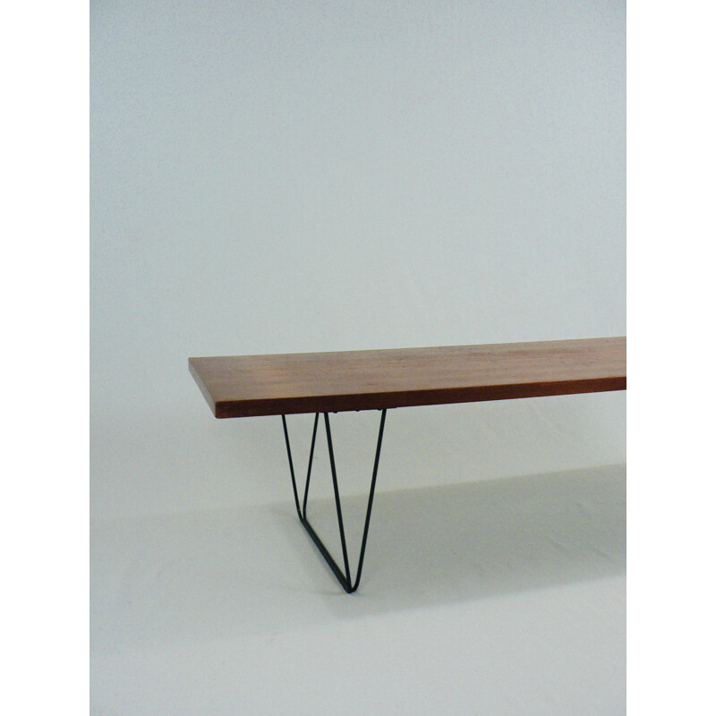 CM191 coffee table by Pierre Paulin for Thonet - 1950s