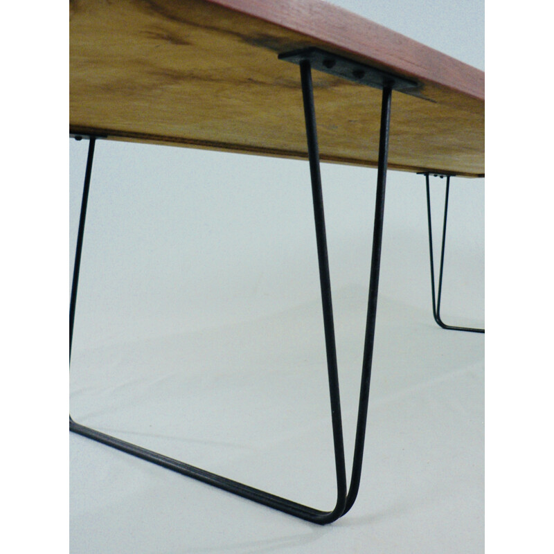 CM191 coffee table by Pierre Paulin for Thonet - 1950s