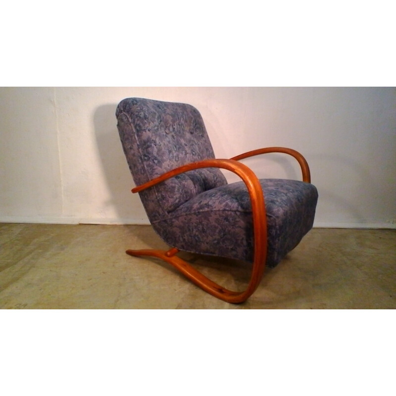 Vintage armchair Model H-269 by Jindřich Halabala - 1930s