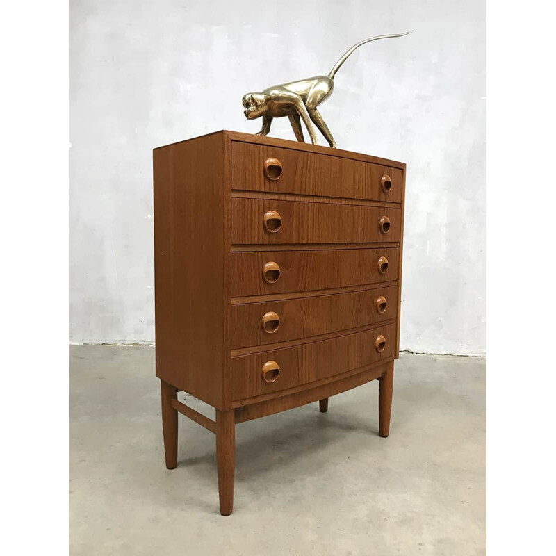 Vintage chest of drawers by Kai Kristiansen for Feldballes Mobelfabrik - 1960s