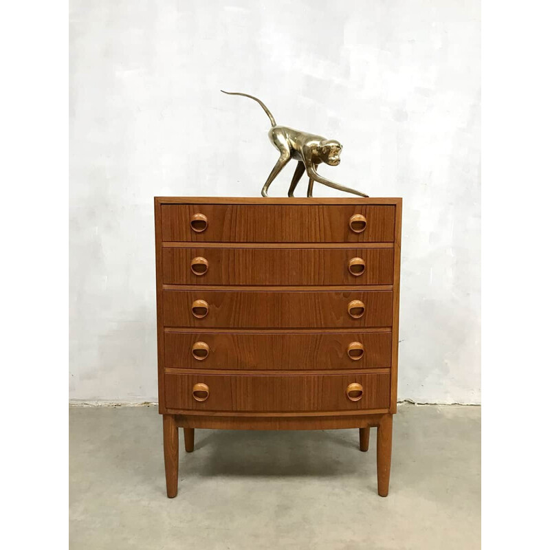 Vintage chest of drawers by Kai Kristiansen for Feldballes Mobelfabrik - 1960s