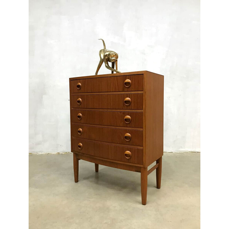 Vintage chest of drawers by Kai Kristiansen for Feldballes Mobelfabrik - 1960s