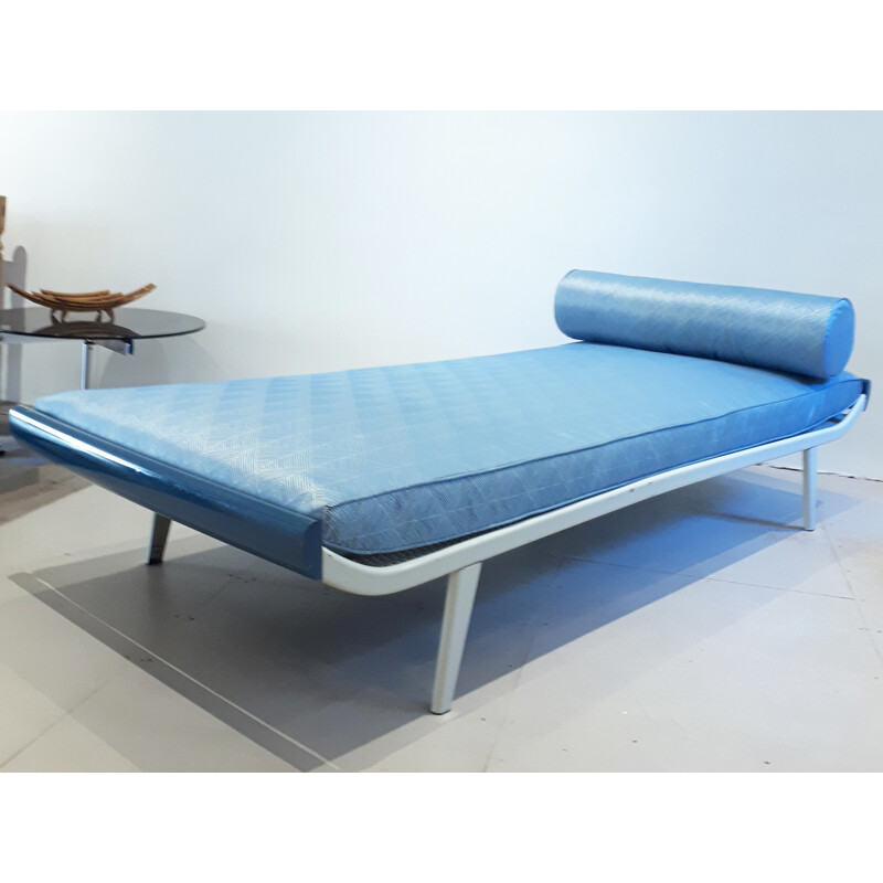 Scandinavian blue "Cleopatra" Daybed by Dick Cordemeijer for Auping - 1960s