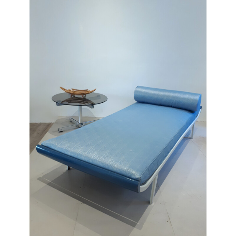 Scandinavian blue "Cleopatra" Daybed by Dick Cordemeijer for Auping - 1960s