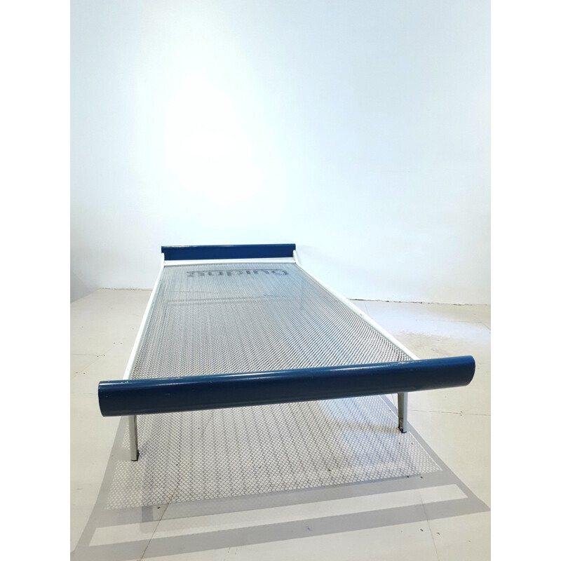 Scandinavian blue "Cleopatra" Daybed by Dick Cordemeijer for Auping - 1960s