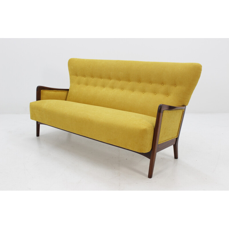 3-seater Sofa "série 8000" By Soren Hansen For Fritz Hansen - 1960s