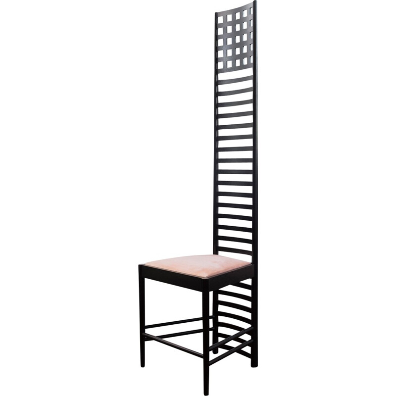Vintage chair Hill House 1 by Charles Rennie Mackintosh for Cassina - 1970s