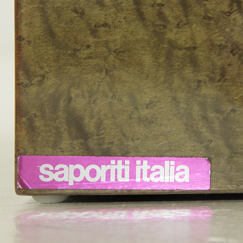 Table Extensible vintage italienne par Giovanni Offredi pour Saporiti - 1980