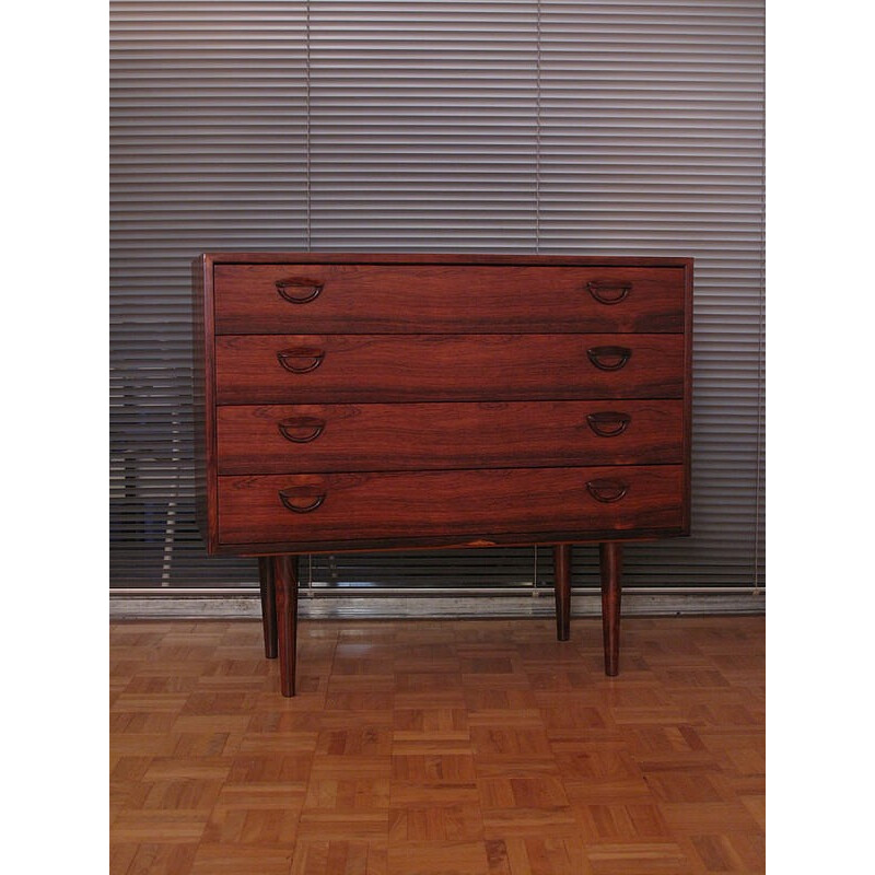 Vintage Rosewood Chest Of Drawers by Kai Kristiansen - 1960s