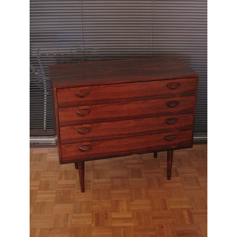 Vintage Rosewood Chest Of Drawers by Kai Kristiansen - 1960s