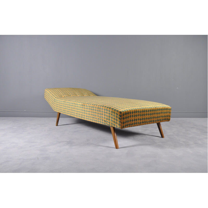 Lit de repos vintage Scandinave en Chêne - 1960