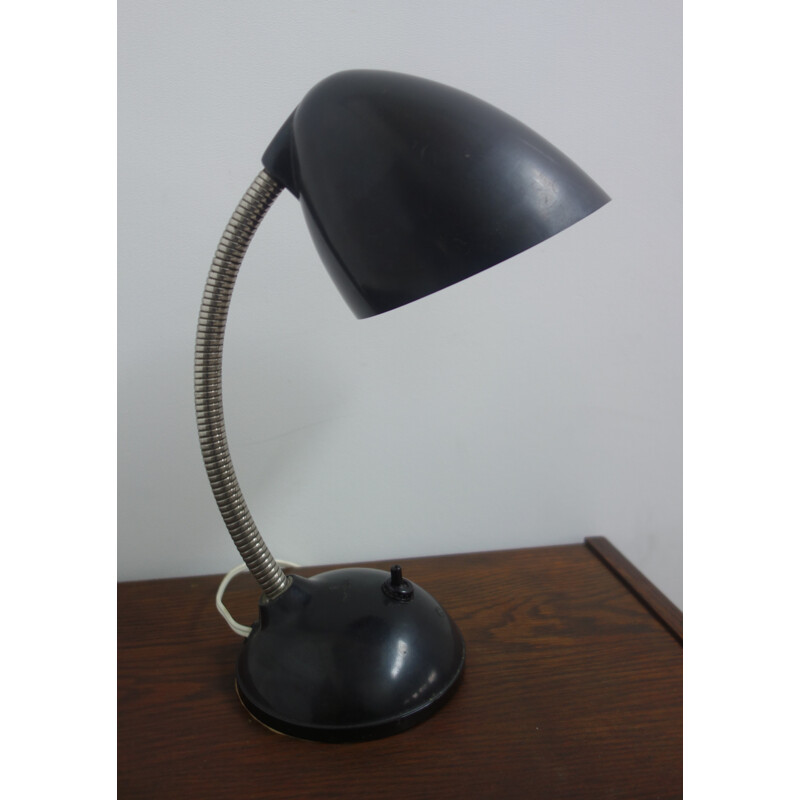 Lampe de bureau vintage "11105" en bakélite, Tchèque - 1950