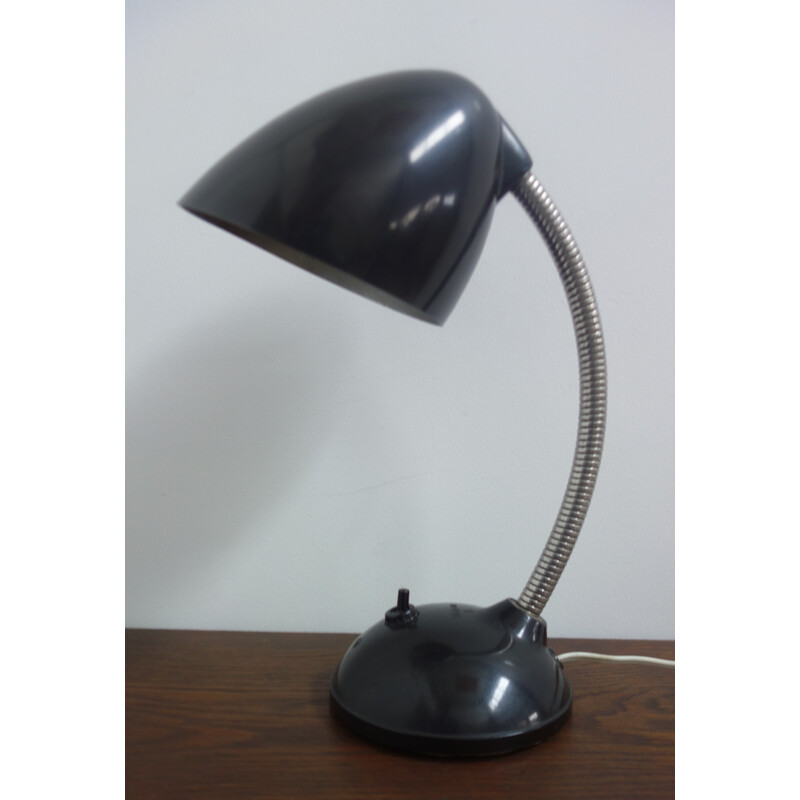 Vintage "11105" bakelite desklamp, Czech - 1950s