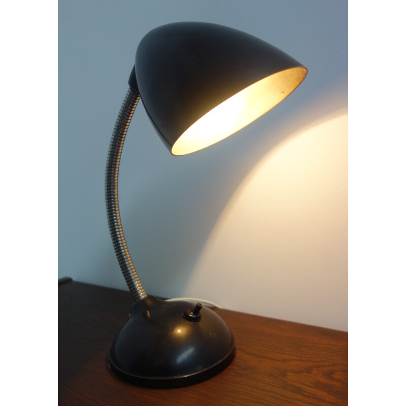 Vintage "11105" bakelite desklamp, Czech - 1950s