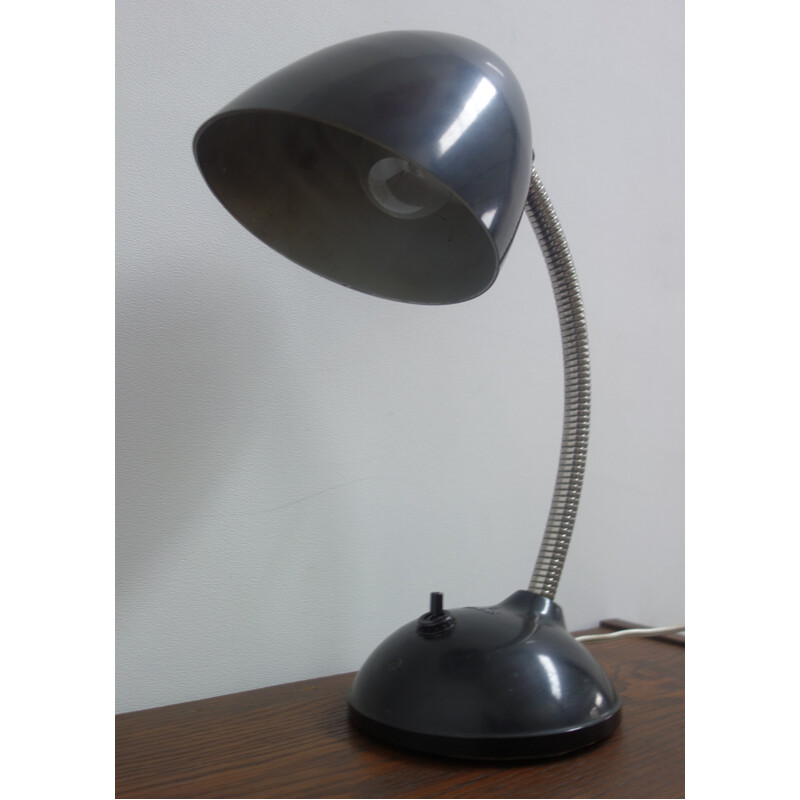 Vintage "11105" bakelite desklamp, Czech - 1950s