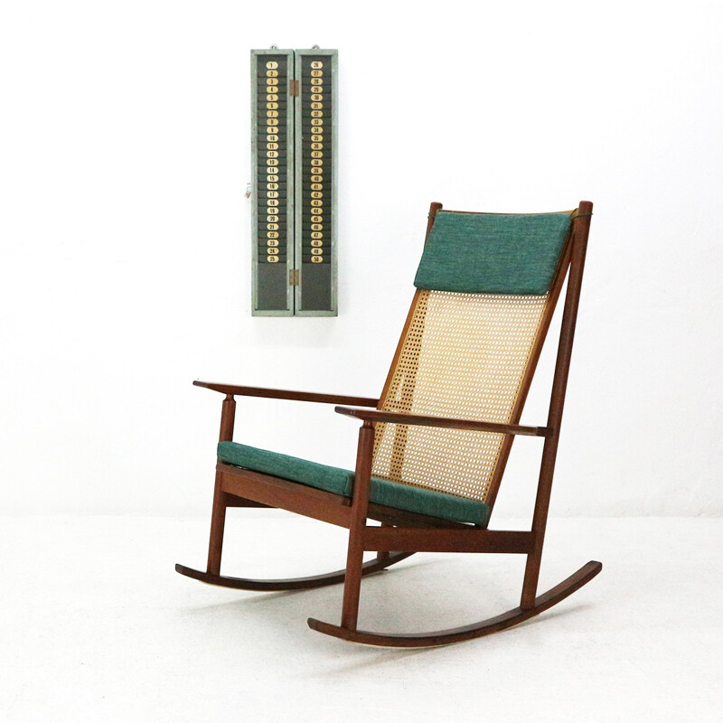 Chaise à bascule vintage "532-A" par Hans Olsen - 1950