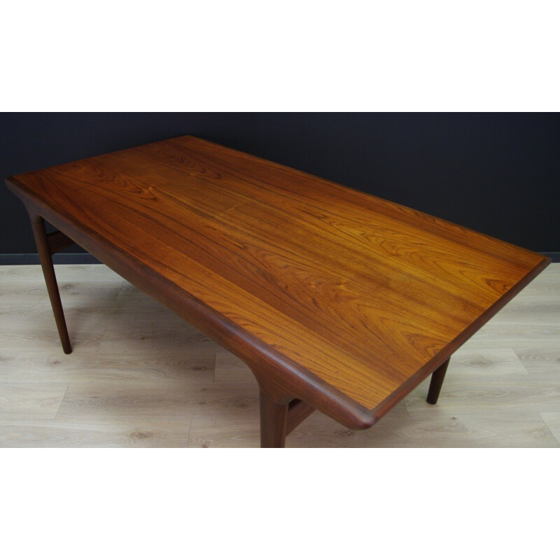 Table à repas Vintage Scandinave en teck par Johannes Andersen - 1960