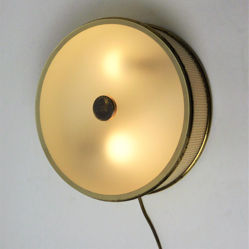 Vintage French Ceiling lamp - 1950