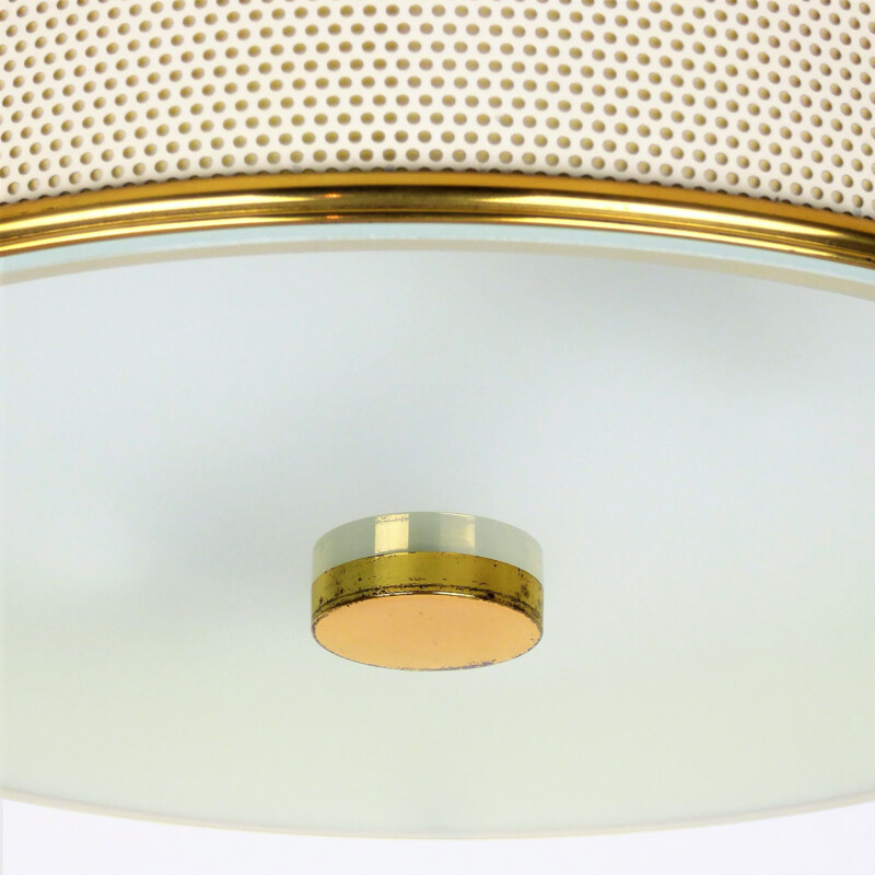 Vintage Ceiling lamp perforated - 1950s