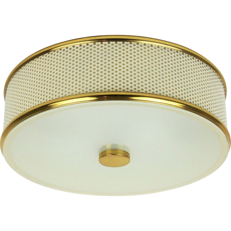 Vintage Ceiling lamp perforated - 1950s