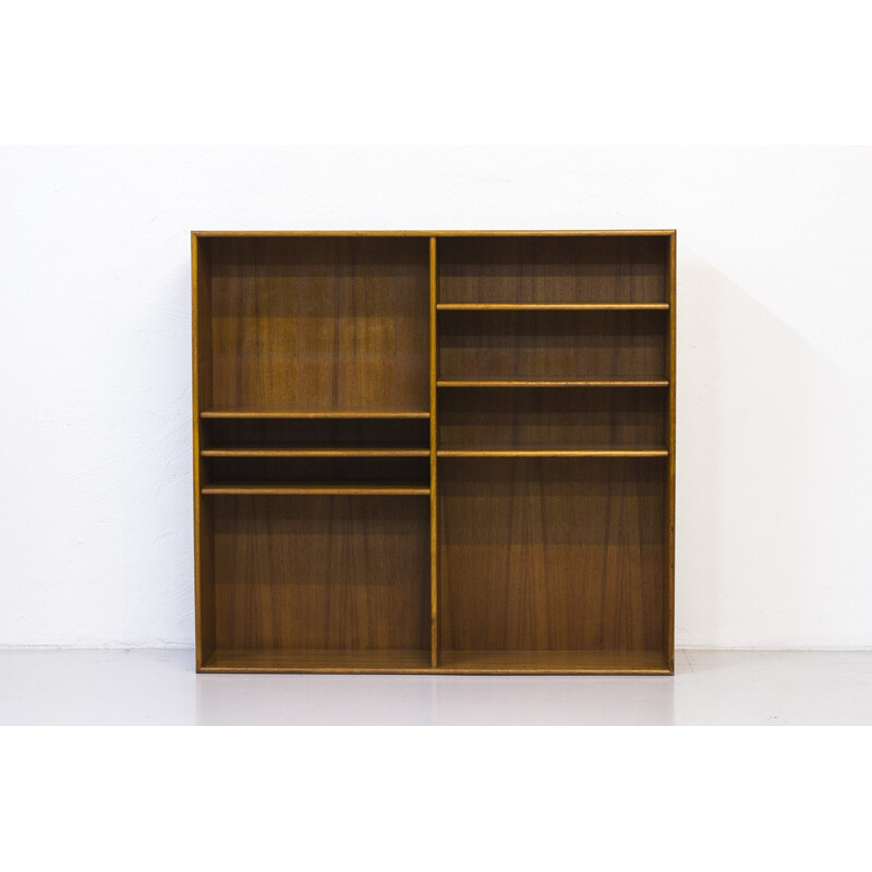 Vintage teak bookcase by Alf Svensson for Bjästa Möbelfabrik - 1960s