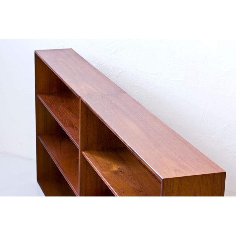 Set of 2 teak bookcases for Brantorps - 1960s