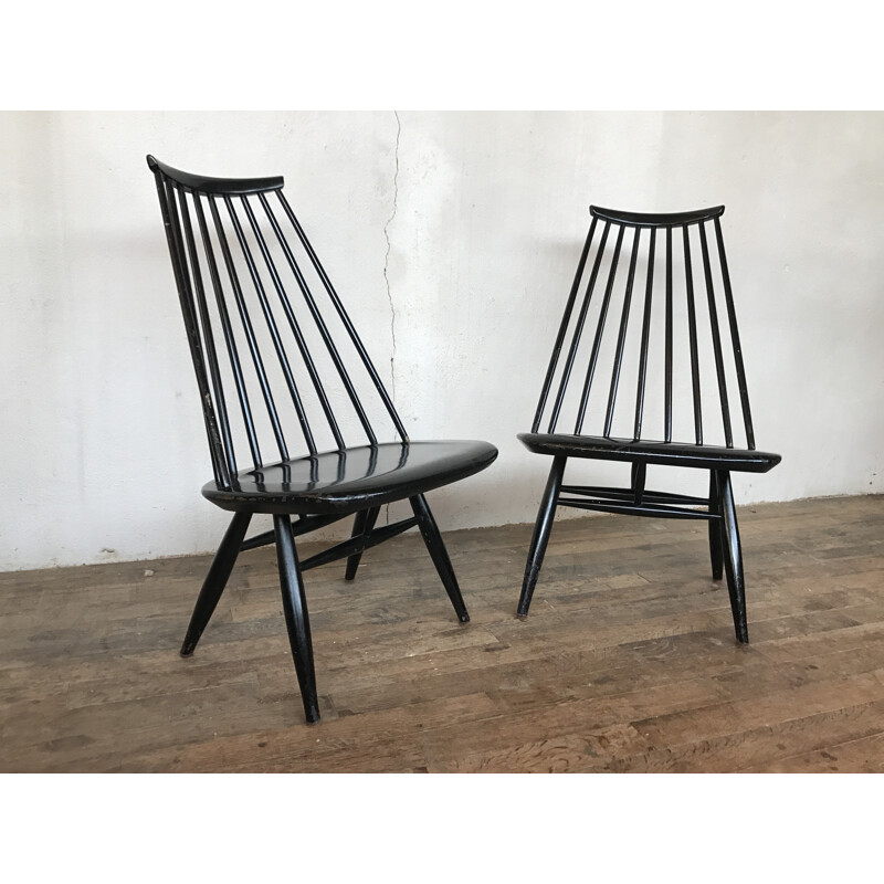 Set of 2 Mademoiselle armchairs by Ilmari Tapiovaara - 1960s