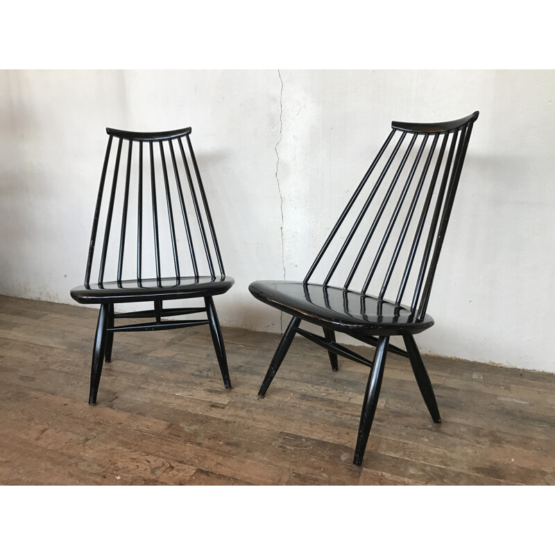 Set of 2 Mademoiselle armchairs by Ilmari Tapiovaara - 1960s