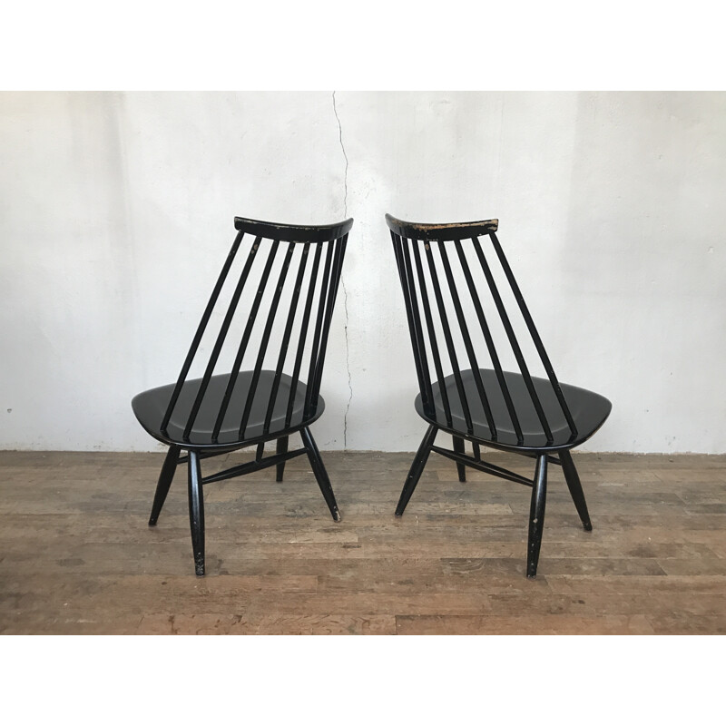 Suite de 2 fauteuils Mademoiselle par Ilmari Tapiovaara - 1960