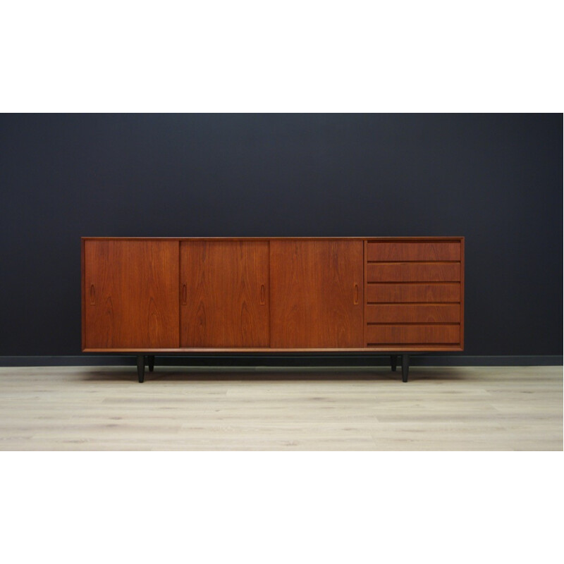 Vintage Danish design teak sideboard - 1960s