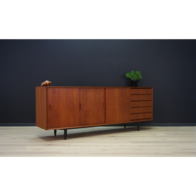 Vintage Danish design teak sideboard - 1960s