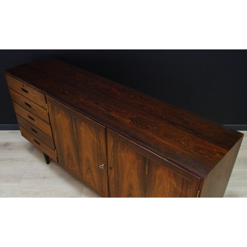 Vintage rosewood sideboard by Kai Winding - 1960s