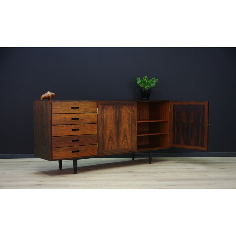 Vintage rosewood sideboard by Kai Winding - 1960s