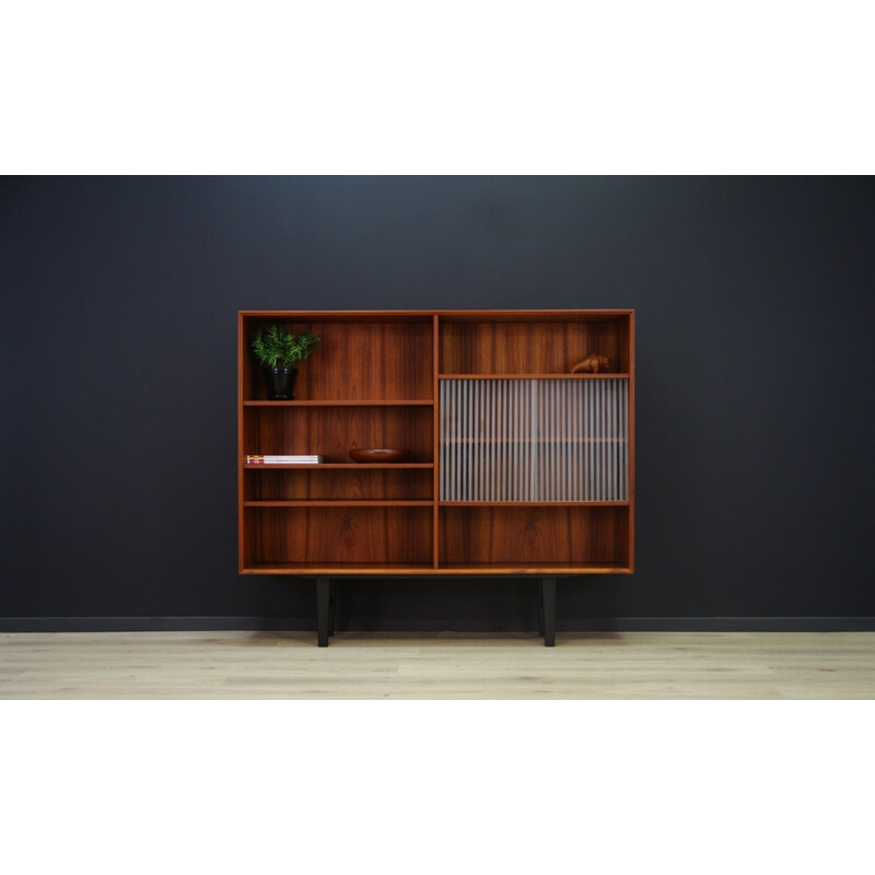 Vintage Scandinavian design teak bookcase - 1960s