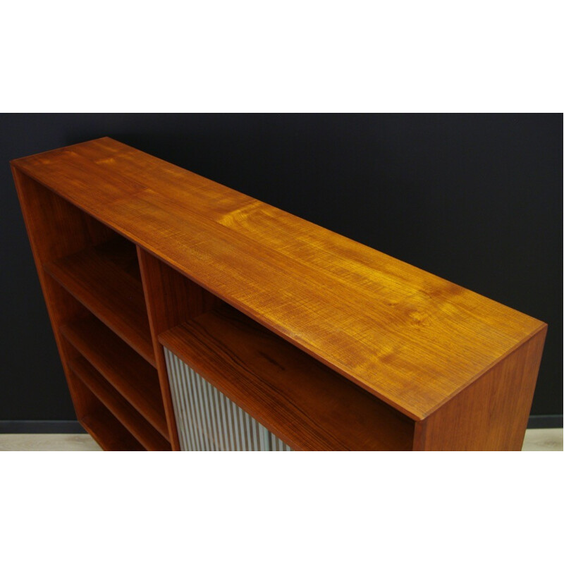 Vintage Scandinavian design teak bookcase - 1960s