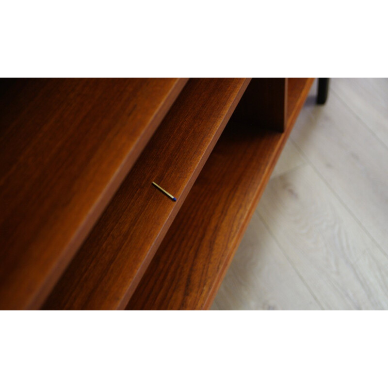 Vintage Scandinavian design teak bookcase - 1960s