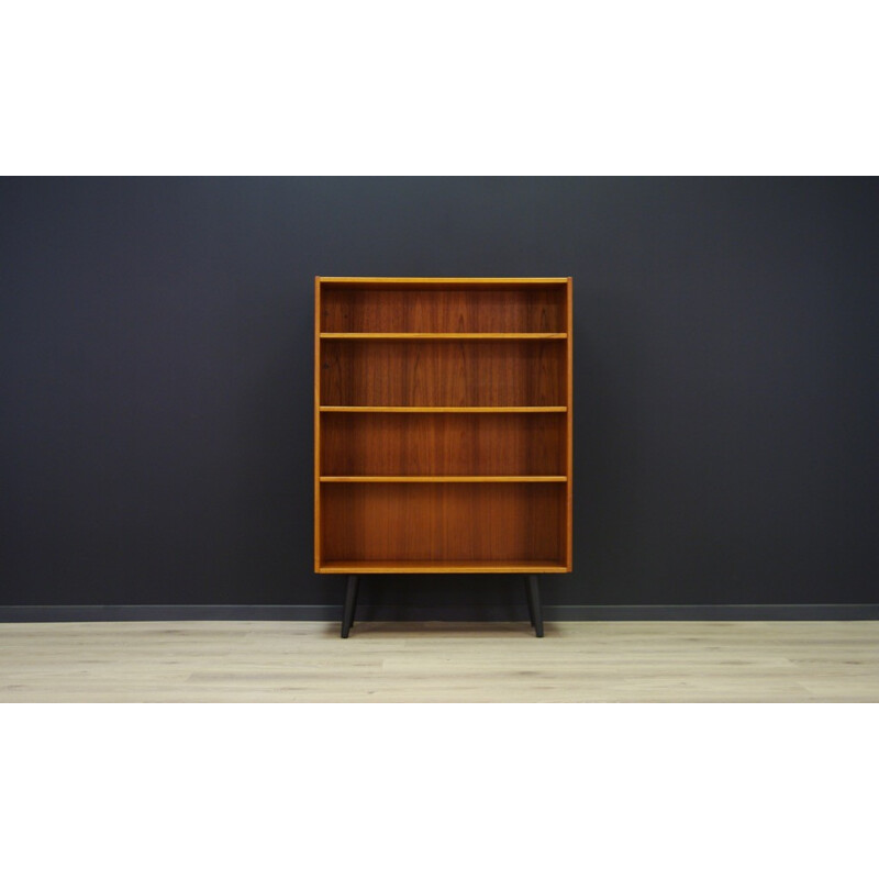 Vintage Danish design teak bookcase - 1960s