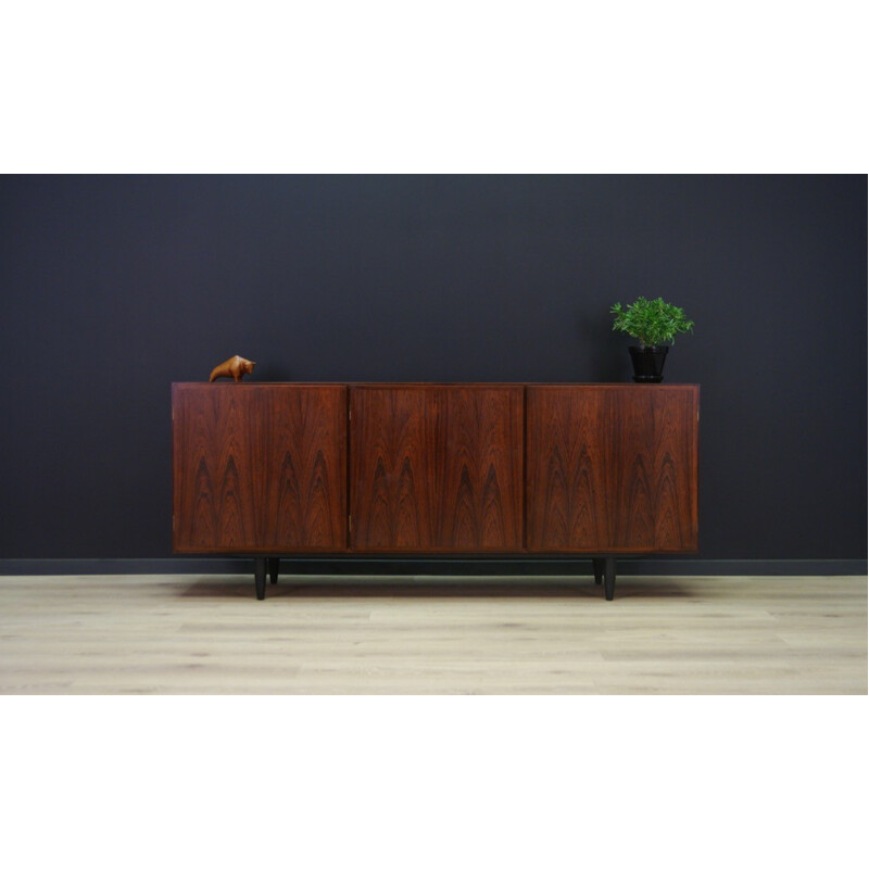 Vintage rosewood sideboard by Omann Junn - 1960s