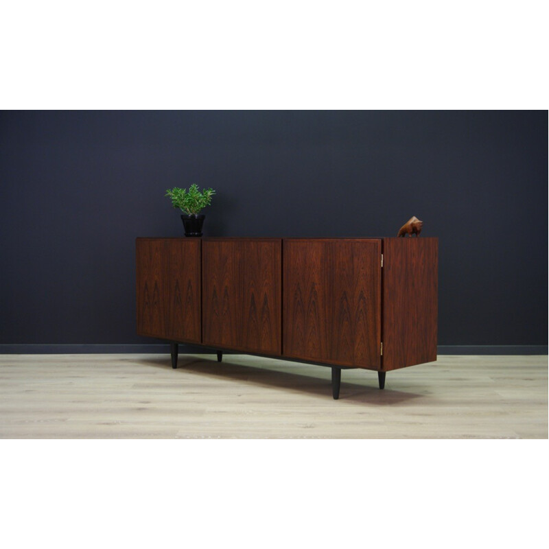 Vintage rosewood sideboard by Omann Junn - 1960s