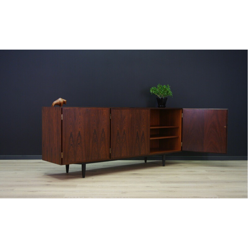 Vintage rosewood sideboard by Omann Junn - 1960s