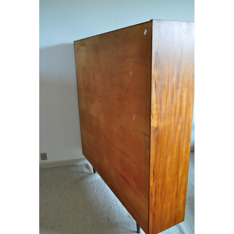 Vintage teak bookcase with 9 shelves by Aage Hundevad for Hundevad & Co - 1960s