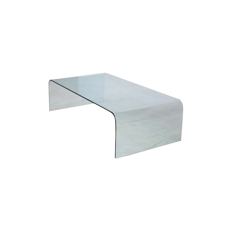 Coffee table Rialto in glass, Angelo CORTESI - 2000s